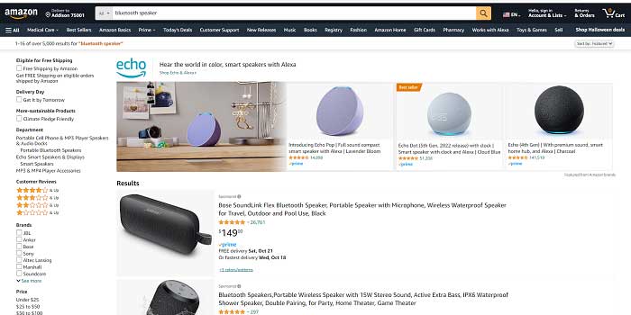 Amazon product ranking services